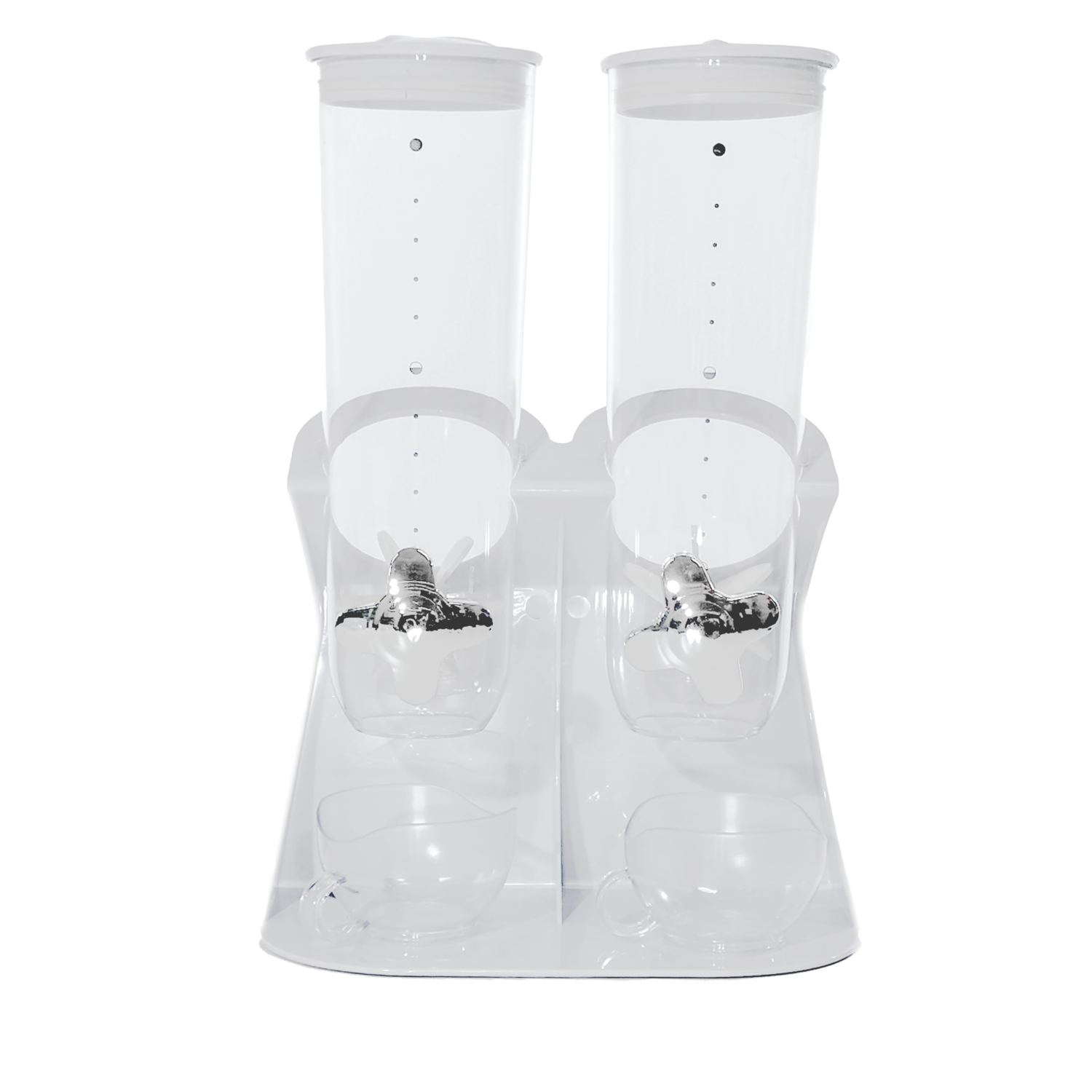 GUSTO CASA - Dispenser cereali a due posti - 3 litri